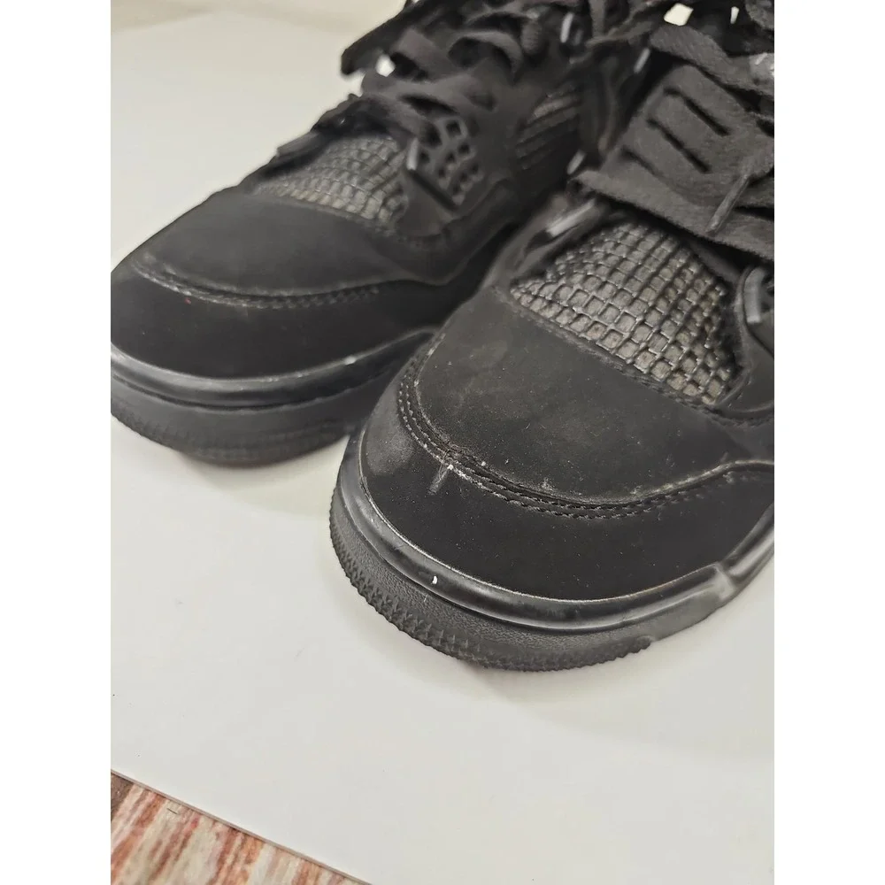 Size 7 - Nike Air Jordan 4 Retro GS Black Cat 2020 Men's Shoes